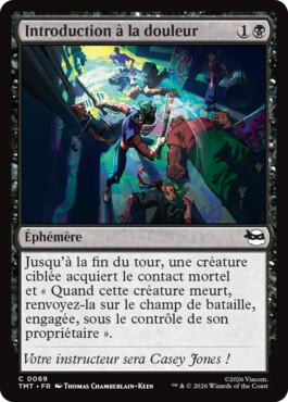 Introduction à la douleur - Teenage Mutant Ninja Turtles