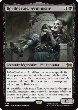 Roi des rats, verministre - Teenage Mutant Ninja Turtles