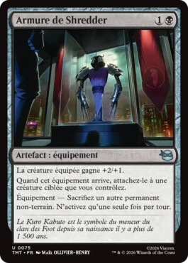 Armure de Shredder - Teenage Mutant Ninja Turtles