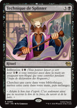 Technique de Splinter - Teenage Mutant Ninja Turtles