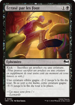 Écrasé par les Foot - Teenage Mutant Ninja Turtles