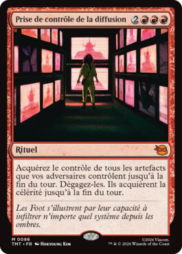 Prise de contrôle de la diffusion - Teenage Mutant Ninja Turtles