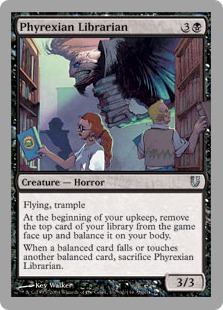 Bibliothécaire phyrexian - Unhinged
